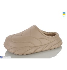 Жіночі сабо на зиму (6 пар р.37-41) коричневий  "Melinda"