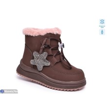 Черевики дитячі на зиму (8 пар р.28-35) коричневий  "TOMMY"