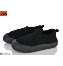 Сліпони жіночі на зиму (8 пар р.37-41) чорний  "Dolli"