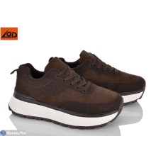 Кросівки жіночі на весну/осінь (8 пар р.36-41) коричневий  "Dolli"