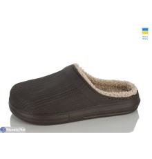 Жіночі сабо на зиму (6 пар р.37-41) коричневий  "LOTTOS"