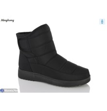 Дутики жіночі на зиму (8 пар р.40-43) чорний  "HORSE"