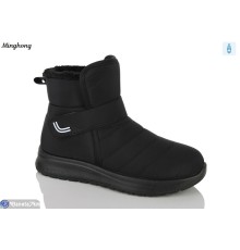 Дутики жіночі на зиму (8 пар р.37-42) чорний  "HORSE"