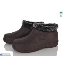 Калоші жіночі на зиму (12 пар р.38-42) коричневий  "Ladmir"