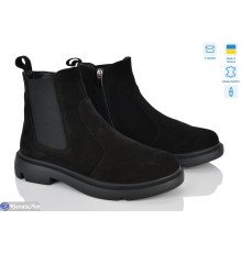 Черевики жіночі на зиму (6 пар р.37-40) чорний  "Linda"