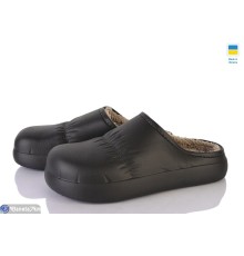 Дитячі сабо на зиму (6 пар р.36-42) чорний  "Ladmir"