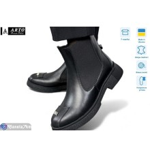 Черевики жіночі на зиму (8 пар р.36-41) чорний  "ARTO"