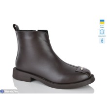 Черевики жіночі на весну/осінь (6 пар р.37-41) коричневий  "LIKA"