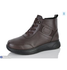 Черевики жіночі на зиму (8 пар р.38-43) коричневий  "KANGO"