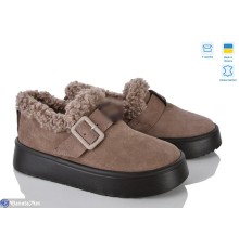 Туфлі жіночі на зиму (6 пар р.36-41) коричневий  "STELUSA"