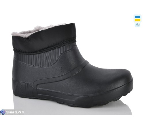 Калоші жіночі на зиму (8 пар р.37-41) чорний  "INPIRE"
