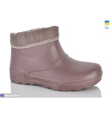 Калоші жіночі на зиму (8 пар р.37-41) коричневий  "INPIRE"