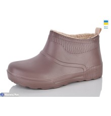 Калоші жіночі на весну/осінь (8 пар р.37-41) коричневий  "INPIRE"