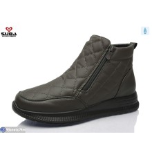 Черевики жіночі на зиму (6 пар р.40-42) сірий  "SUBA"