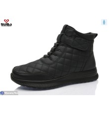 Черевики жіночі на зиму (6 пар р.40-42) чорний  "SUBA"