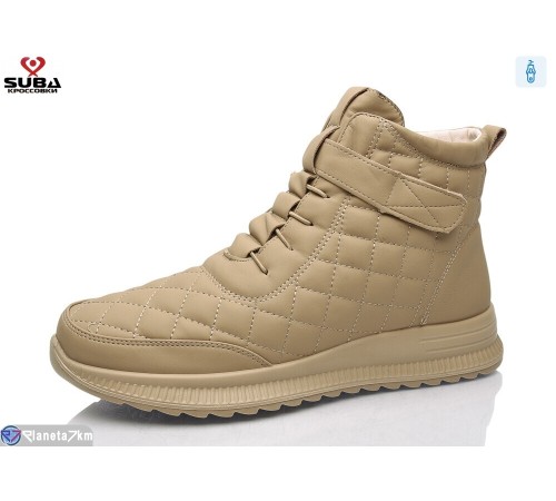 Черевики жіночі на зиму (6 пар р.40-42) коричневий  "SUBA"