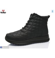 Черевики жіночі на зиму (6 пар р.40-42) чорний  "SUBA"