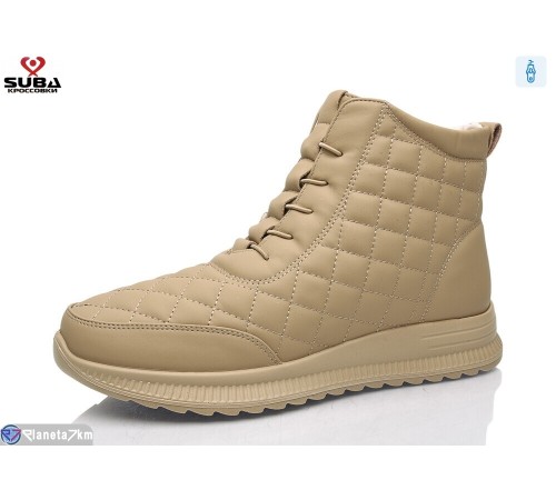 Черевики жіночі на зиму (6 пар р.40-42) коричневий  "SUBA"