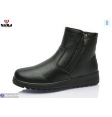 Черевики жіночі на зиму (8 пар р.37-42) чорний  "SUBA"