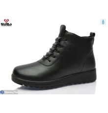 Черевики жіночі на зиму (8 пар р.37-42) чорний  "SUBA"