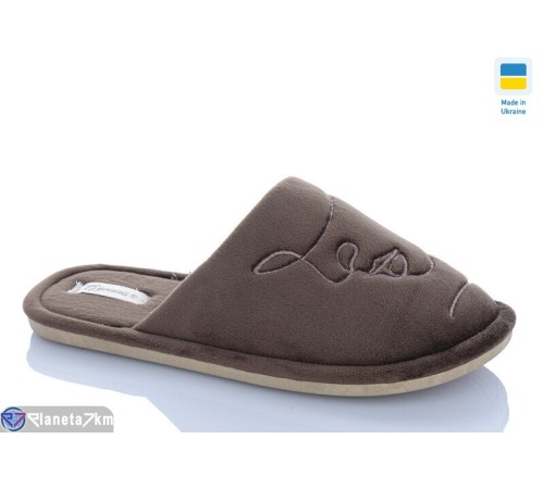 Тапки жіночі на зиму (8 пар р.36-41) коричневий  "MURMUR"