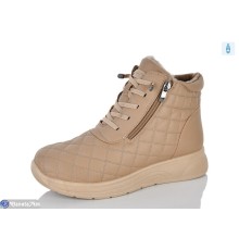 Черевики жіночі на зиму (8 пар р.38-43) коричневий  "Zorea"