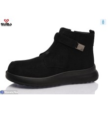 Черевики жіночі на зиму (8 пар р.37-41) чорний  "SUBA"