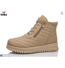 Черевики жіночі на зиму (8 пар р.37-42) коричневий  "SUBA"