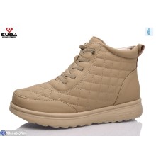 Черевики жіночі на зиму (8 пар р.37-42) коричневий  "SUBA"