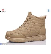 Черевики жіночі на зиму (8 пар р.37-42) коричневий  "SUBA"