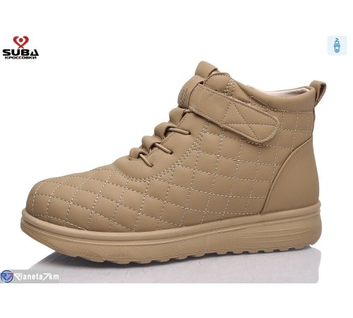 Черевики жіночі на зиму (8 пар р.37-42) коричневий  "SUBA"