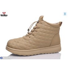 Черевики жіночі на зиму (8 пар р.37-42) коричневий  "SUBA"
