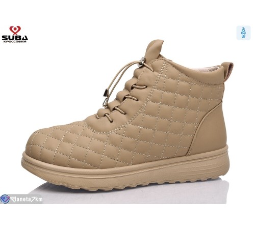 Черевики жіночі на зиму (8 пар р.37-42) коричневий  "SUBA"
