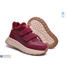 Дитячі кросівки на зиму (8 пар р.32-37) бордовий  "TOMMY"
