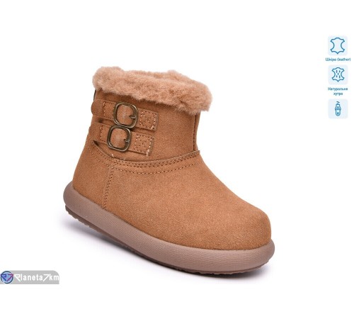 Дитячі Уггі на зиму (12 пар р.28-33) camel  "TOMMY"