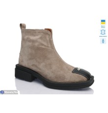 Черевики жіночі на весну/осінь (6 пар р.37-41) коричневий  "LIKA"