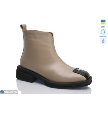 Черевики жіночі на весну/осінь (6 пар р.37-41) коричневий  "LIKA"