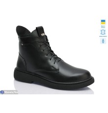 Черевики жіночі на зиму (6 пар р.37-41) чорний  "LIKA"