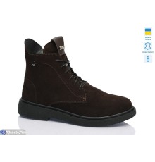 Черевики жіночі на зиму (6 пар р.37-41) коричневий  "LIKA"