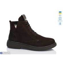 Черевики жіночі на зиму (6 пар р.37-41) коричневий  "LIKA"