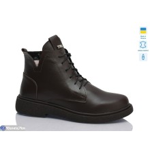 Черевики жіночі на зиму (6 пар р.37-41) коричневий  "LIKA"
