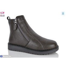 Черевики жіночі на зиму (8 пар р.37-42) хакі  "Gukkcr"