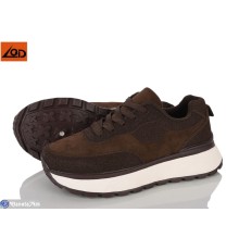 Кросівки жіночі на весну/осінь (8 пар р.36-41) коричневий  "Dolli"