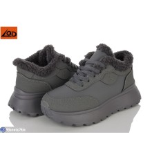 Кросівки жіночі на весну/осінь (8 пар р.36-41) сірий  "Dolli"