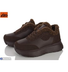 Кросівки жіночі на весну/осінь (8 пар р.36-41) коричневий  "Dolli"