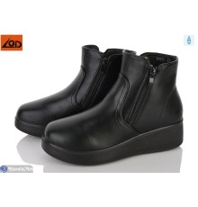Черевики жіночі на весну/осінь (8 пар р.38-42) чорний  "Dolli"