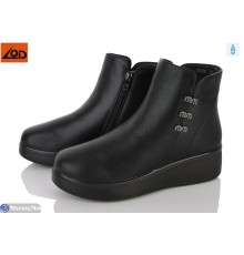 Черевики жіночі на весну/осінь (8 пар р.38-42) чорний  "Dolli"