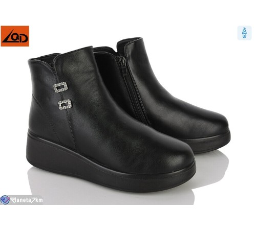 Черевики жіночі на весну/осінь (8 пар р.38-42) чорний  "Dolli"