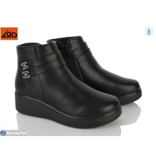 Черевики жіночі на весну/осінь (8 пар р.38-42) чорний  "Dolli"