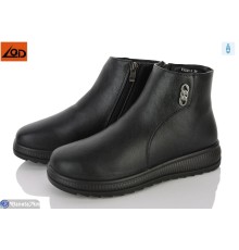 Черевики жіночі на весну/осінь (8 пар р.37-42) чорний  "Dolli"